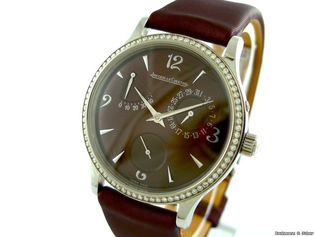 Jaeger-LeCoultre Master Reserve de Marche, Diamond Bezel with 0,54ct.