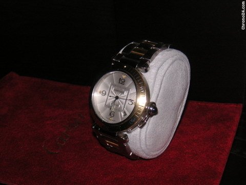 Cartier PASHA Seatimer Automatic mit Glasboden