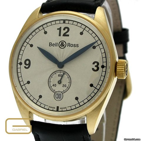 Bell & Ross Vintage 123 18K.Gold