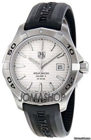 TAG Heuer Aquaracer White Dial Mens Watch WAP2011.FT6027