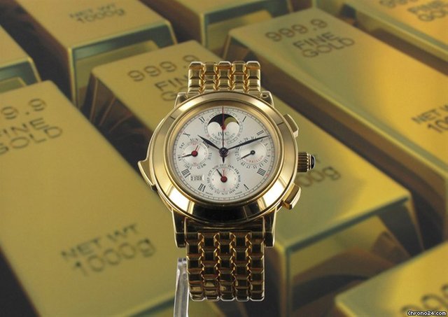 IWC Destriero on bracelet