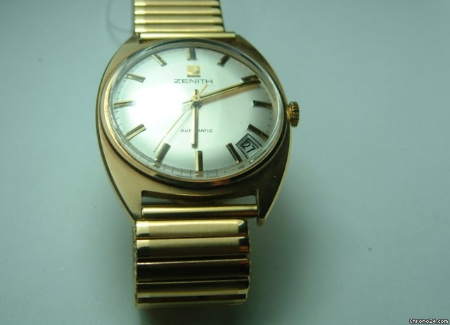 Zenith 1973 9ct Gold Auto Gents
