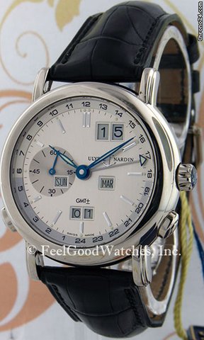 Ulysse Nardin 320-22 Perpetual Calendar GMT, White Gold