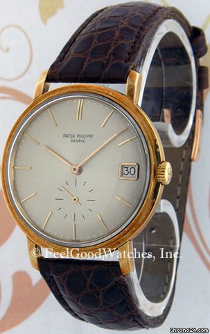 Patek Philippe 3445 Calatrava, Yellow Gold