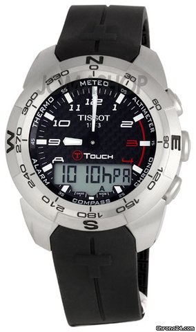 Tissot T-Touch Expert Titanium Analog/Digital Mens Watch T013.420.47.202.00