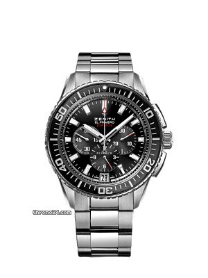 Zenith El Primero Stratos Flyback NEU incl MWST mit Box + Papieren