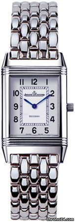 Jaeger-LeCoultre Reverso Lady Steel Silver Dial on Bracelet Q2618110