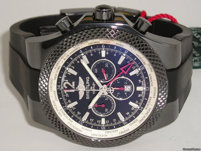 Breitling for Bentley "GMT Midnight Carbon" Limited Edition