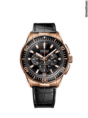 Zenith El Primero Stratos Flyback NEU incl MWST mit Box + Papieren