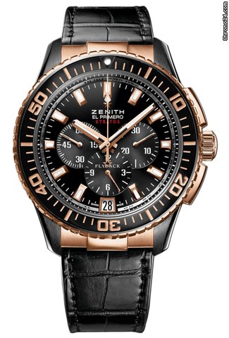 Zenith El Primero Stratos Flyback NEU incl MWST mit Box + Papieren