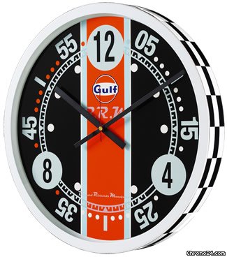 B.R.M GULF WALL CLOCK - 100 % NEW