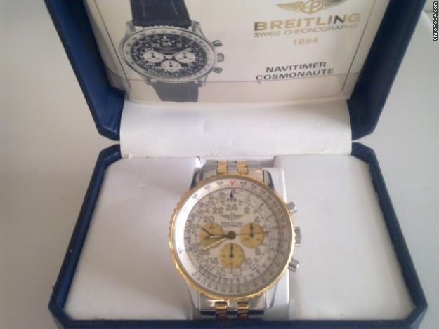 Breitling Navitimer Cosmonaute Gold/Steel