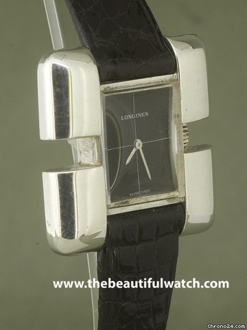 replica Longines RARE "MONZON" en Argent 1960 WATCHES 1 