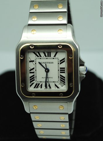 Cartier Santos XL acciaio/oro