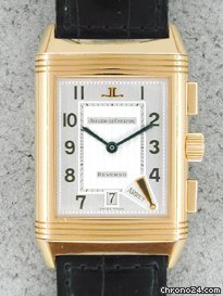 Jaeger-LeCoultre Gent's 18K Rose Gold  Reverso Chronograph Retrograde