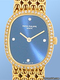 Patek Philippe Lady's 18K Yellow Gold  Diamond Golden Ellipse [On Hold]
