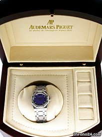 replica Audemars Piguet Lady's 18K White Gold  Diamond Royal Oak WATCHES 1 