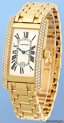 Cartier Diamond Tank Americaine [On Hold]