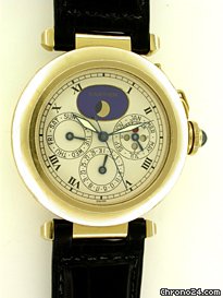 Cartier Pasha Perpetual Calendar Strapwatch