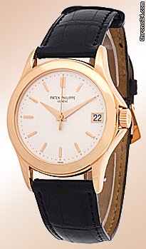 Patek Philippe Gent's 18K Rose Gold  Ref # 5107 Calatrava Strapwatch