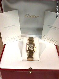 replica Cartier Diamond Tank Francaise WATCHES 1 