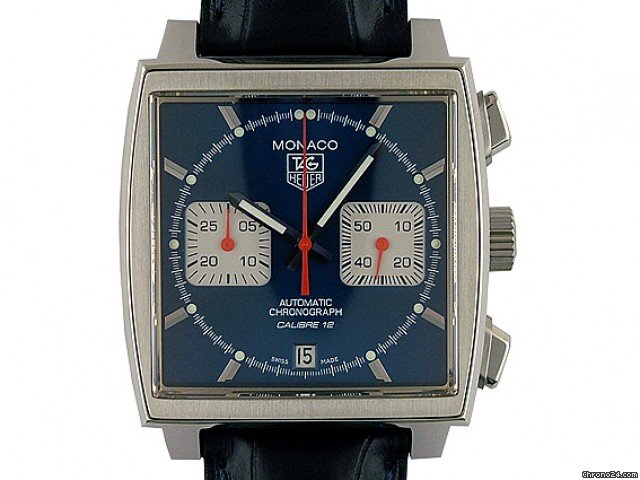 TAG Heuer Monaco Steve McQueen Kroko 39x39mm