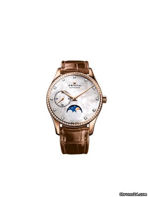 Zenith Heritage Ultra Thin Lady Moonphase NEU incl MWST mit Box + P