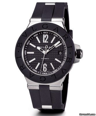 Bulgari Diagono Automatic Rubber 40 mm/ D.S.R. NEW
