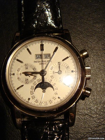 Patek Philippe 3970G  With white dial