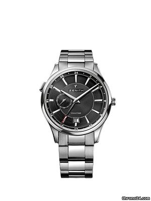 Zenith Captain Dual Time NEU incl MWST mit Box + Papier