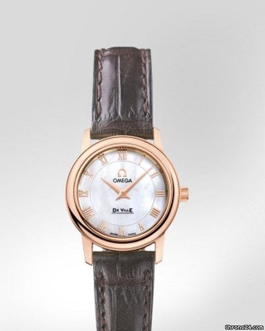 Omega De Ville Prestige Quartz Small Oro Rosso Nuovo Box & P