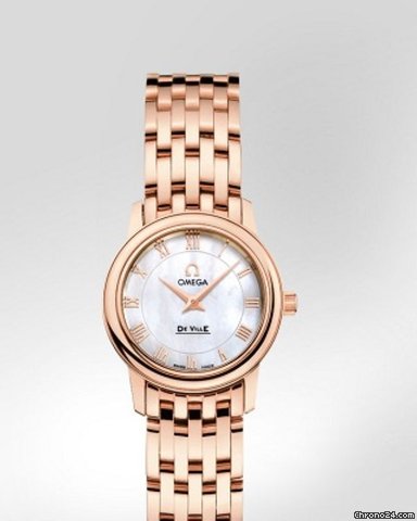 Omega De Ville Prestige Quartz Small Oro Rosso Nuovo Box & P