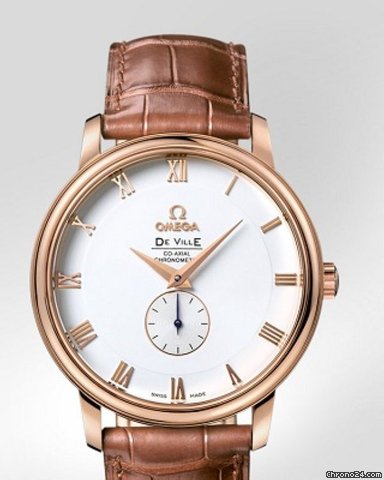 Omega De Ville Prestige Small Seconds Oro Rosso Nuovo Box &