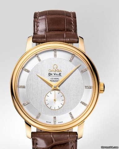 Omega De Ville Prestige Small Seconds Oro Giallo E Diamanti