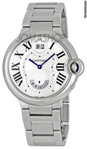 Cartier Ballon Bleu de Cartier Two Timezone Mens Watch W6920011