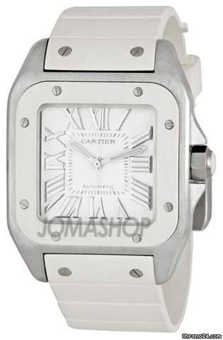 Cartier Santos 100 Medium Ladies Watch W20122U2