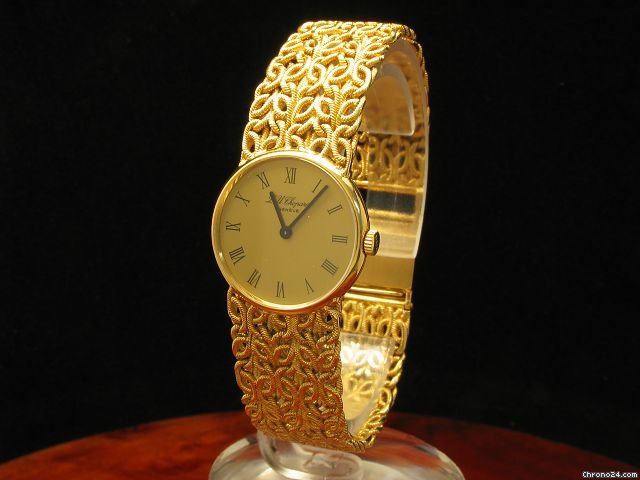 Chopard L.u.c. 18kt Gold Handaufzug Damenuhr
