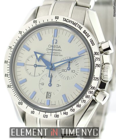 Omega Speedmaster Broad Arrow White Dial Stainless Steel