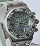 Audemars Piguet Royal Oak Offshore Ladies (SS-Diamonds / Silver / Rubber) WATCHES 2