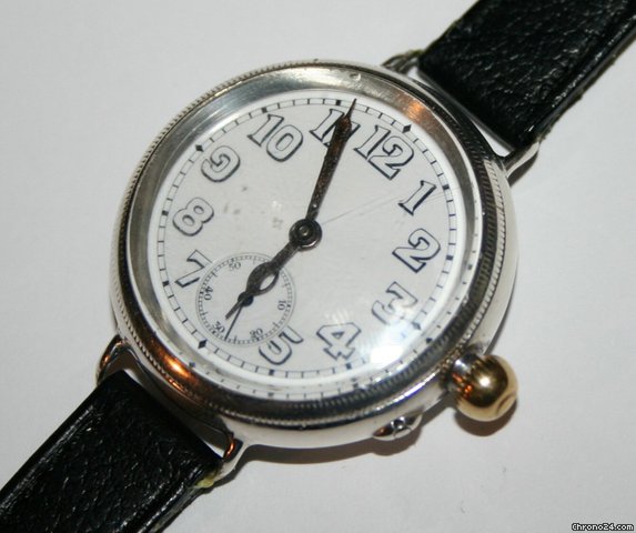 IWC C64 Offizier Milit?r / Military 1917 1.Weltkrieg 34mm