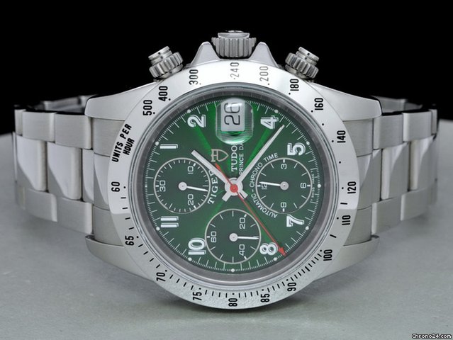replica Tudor Tiger Prince Date Chronograph Gr��n WATCHES 1 