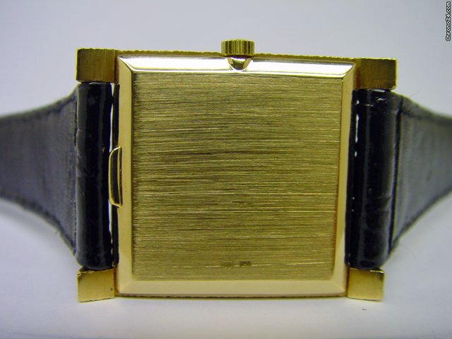 replica Patek Philippe "Rectangular - Borke" Ref. 3553 in 18k GG, orig. Zertifikat WATCHES 1 