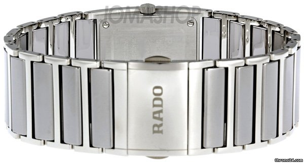 replica Rado Integral Medium Diamond Dial Platinum Tone Ceramic Watch R20758752 WATCHES 1
