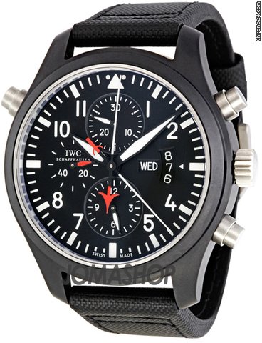 IWC Pilots Double Chronograph Edition Automatic Mens Watch IW379901