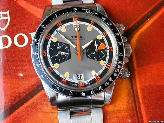 replica Tudor/Rolex Chronograph Ref.7031 "Home Plate" Porsche Chrono WATCHES 1 