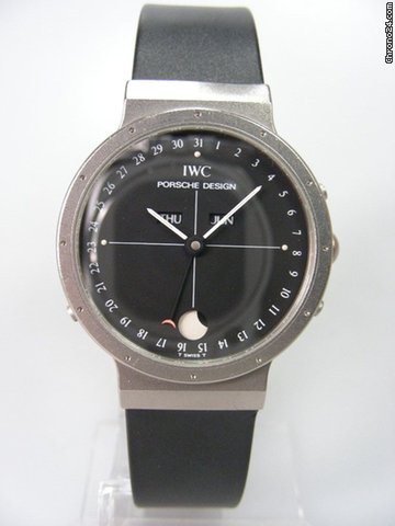 IWC QuantiEme annuel pour Porsche Design titanium