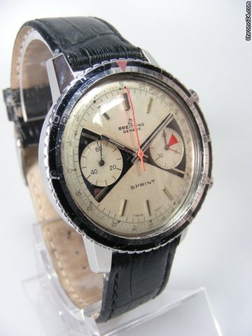replica Breitling ref 2010 chrono sprint cadran ivoire diabolo deux compteurs aiguille orange WATCHES 1 