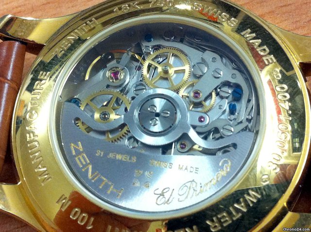 Zenith El Primero Chronograph Gold WATCHES 2