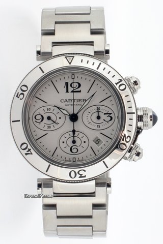 Cartier Pasha Seatimer Chronograph.Model No W31089M7