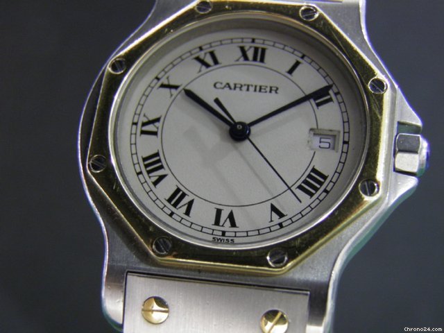 Cartier Santos Medium Octogonal